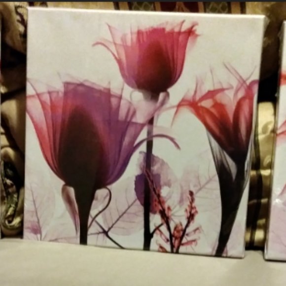 3 frames decorative wall art - Picture 2 of 4